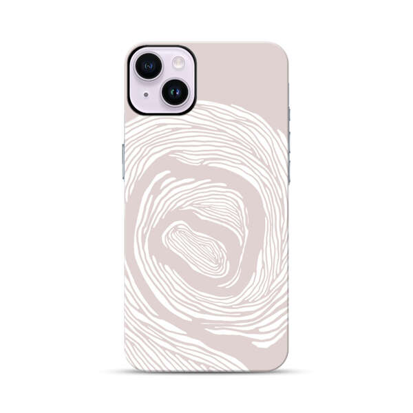 Elegant Abstract Swirl iPhone 14 Plus Impact Case