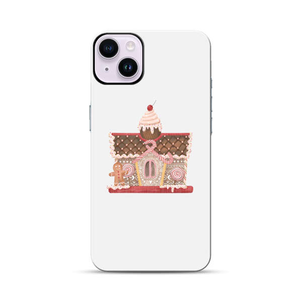 Gingerbread House Holiday iPhone 14 Plus Impact Case