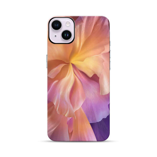 Pastel Petal Flower Closeup iPhone 14 Plus Impact Case