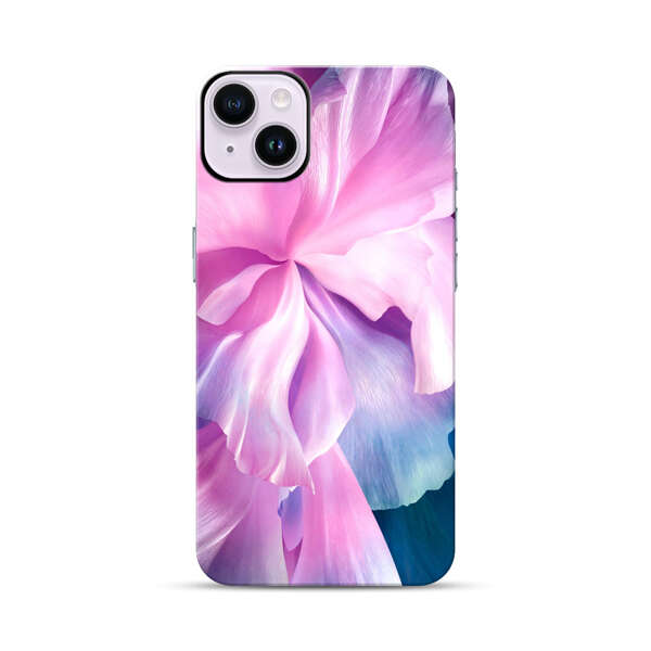 Pink Purple Flower Petals iPhone 14 Plus Impact Case