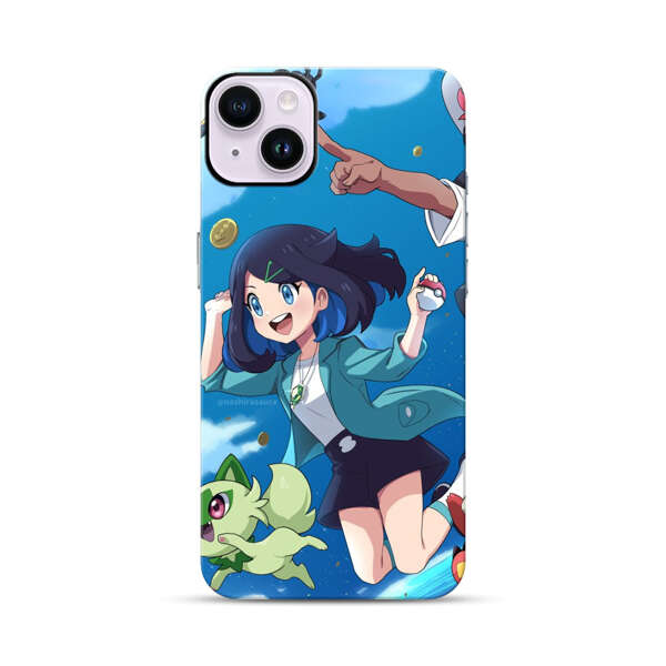 Vibrant Cartoon Characters Adventure iPhone 14 Plus Impact Case