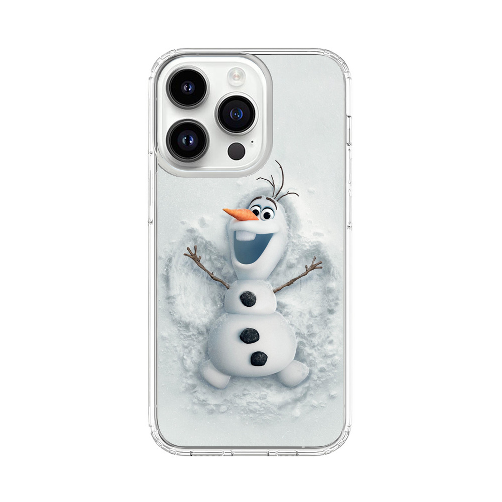 frozen snowman iPhone 14 Pro Case