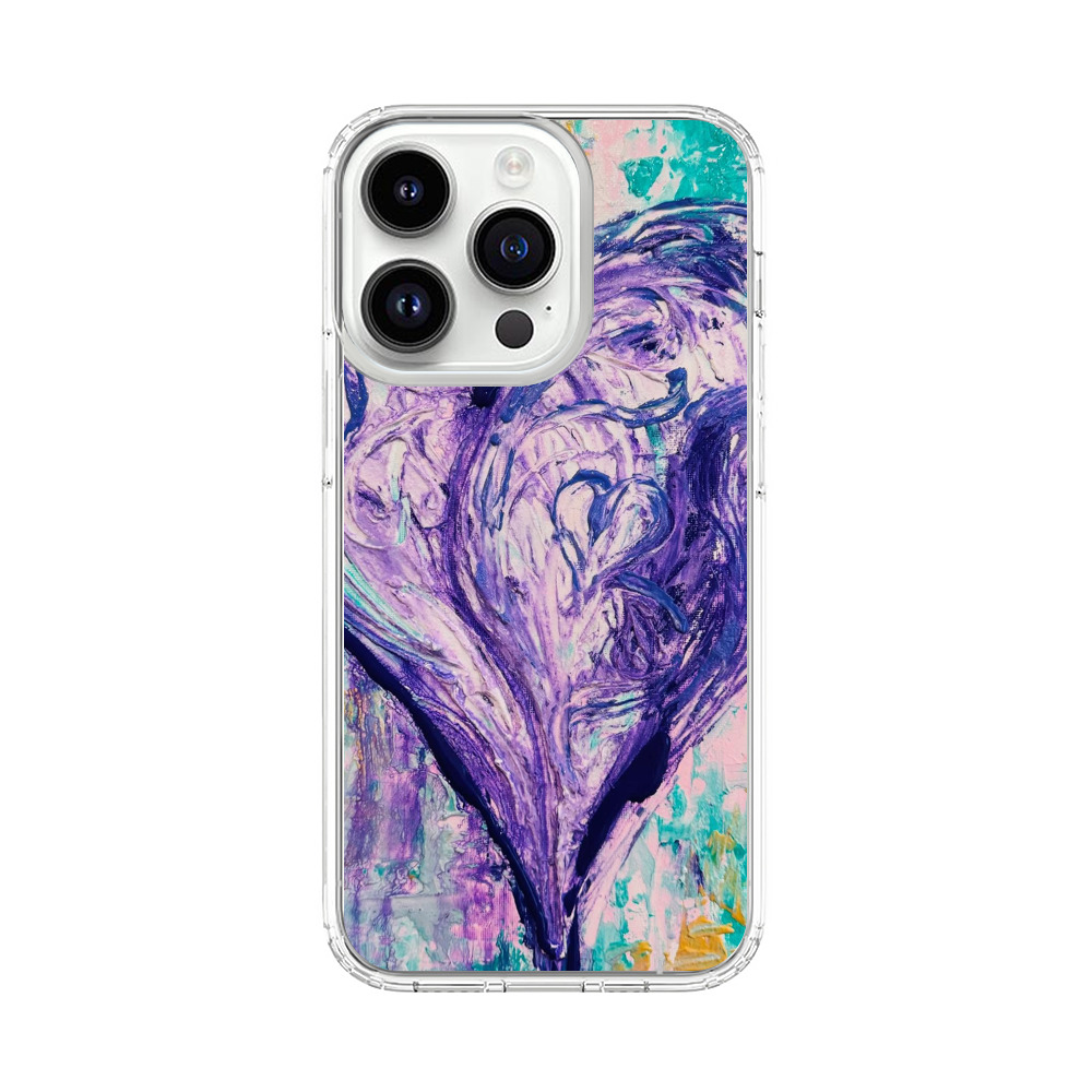 heart artwork iPhone 14 Pro Case
