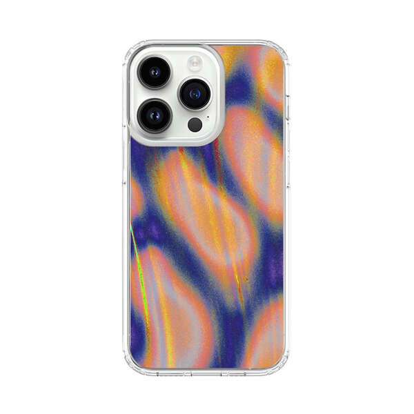 Abstract Vibrant Swirl Art iPhone 14 Pro Case