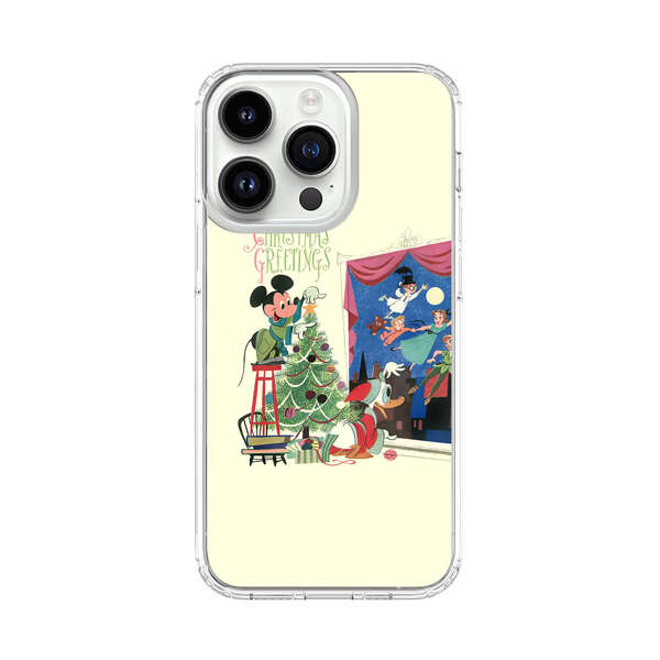 Christmas Disney Mickey Mouse and Peter Pan iPhone 14 Pro Case