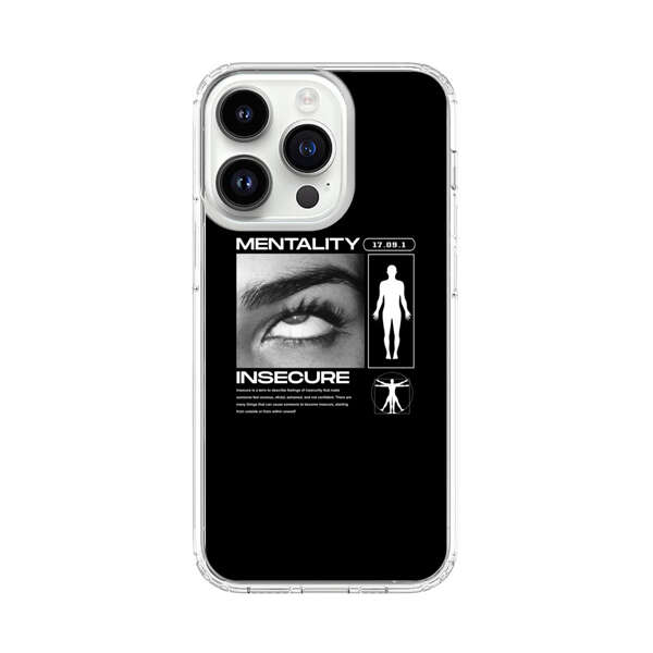 Mentality Insecure Eye Art iPhone 14 Pro Case
