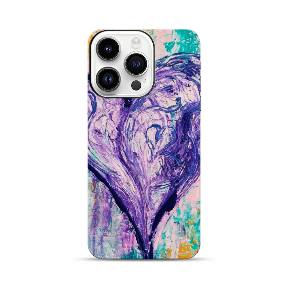 heart artwork iPhone 14 Pro Impact Case