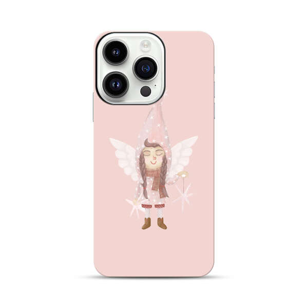 Whimsical Fairy Angel iPhone 14 Pro Impact Case