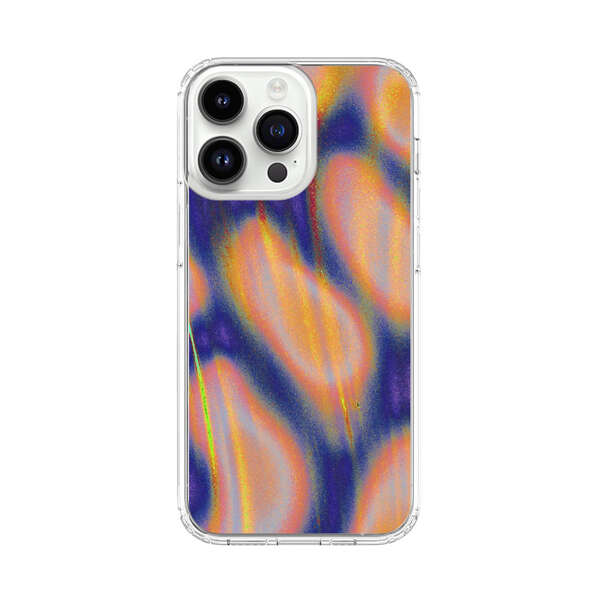 Abstract Vibrant Swirl Art iPhone 14 Pro Max Case