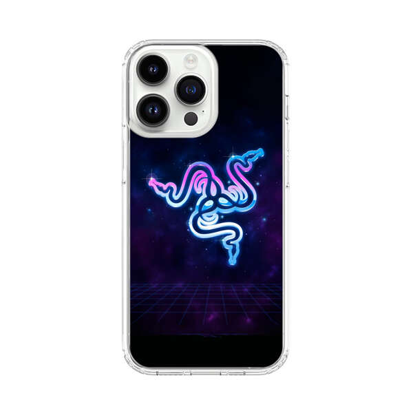 Glowing Neon Triple Snake iPhone 14 Pro Max Case