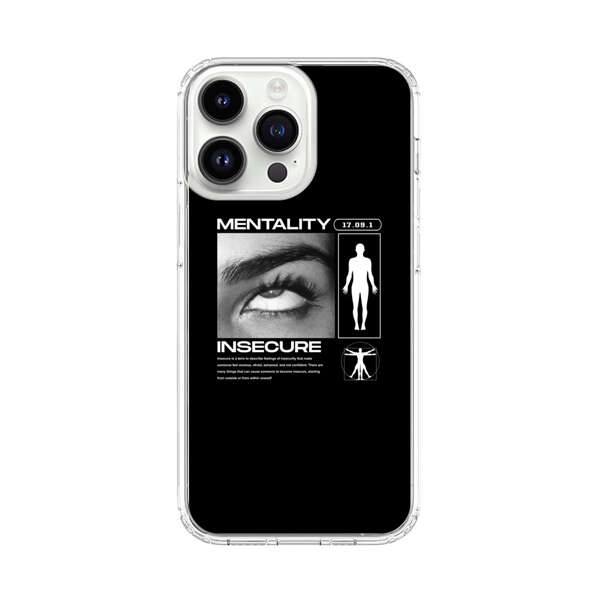 Mentality Insecure Eye Art iPhone 14 Pro Max Case