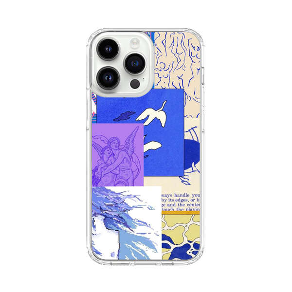 Vibrant Retro Pop Art Collage iPhone 14 Pro Max Case