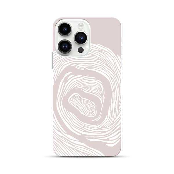 Elegant Abstract Swirl iPhone 14 Pro Max Hard Case