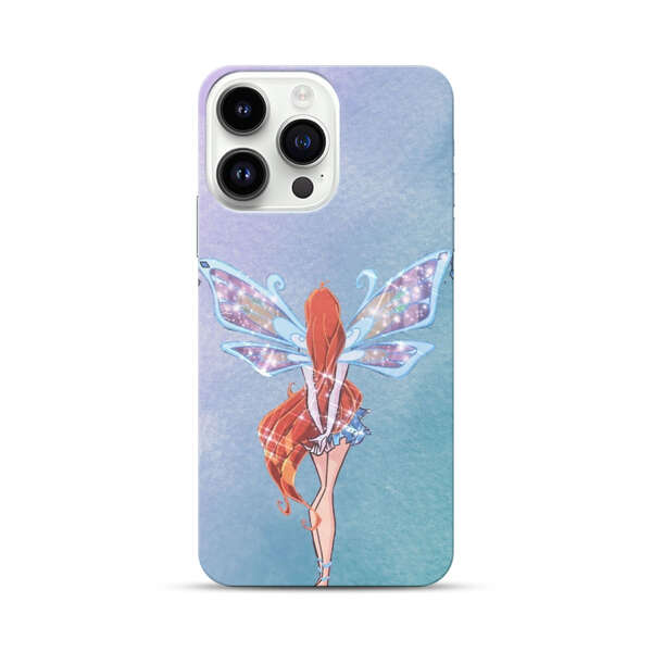 Magical Fairy with Sparkling Wings iPhone 14 Pro Max Hard Case