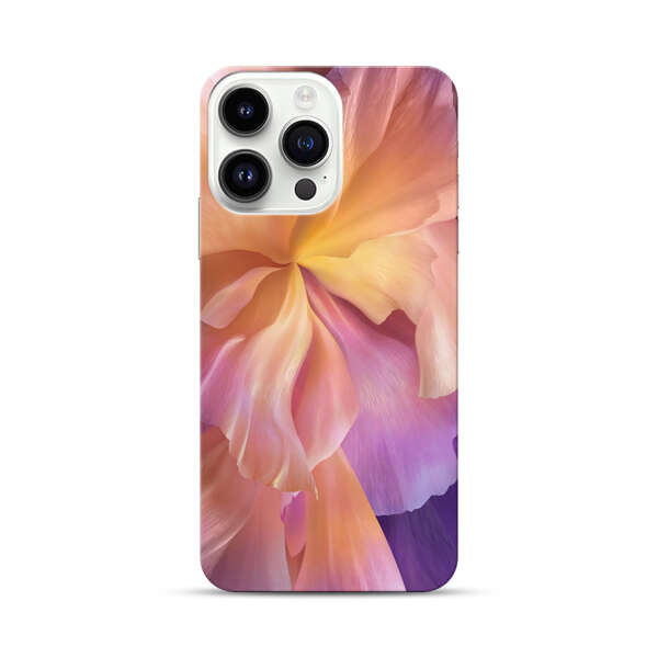 Pastel Petal Flower Closeup iPhone 14 Pro Max Hard Case