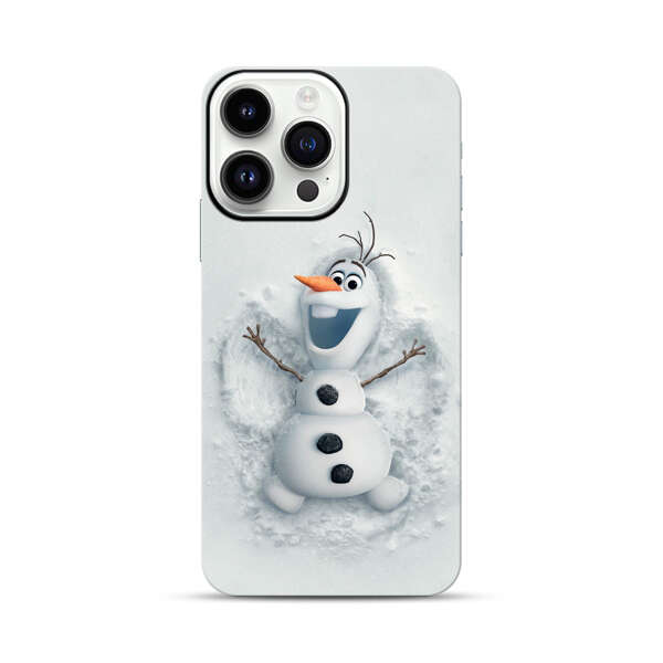 frozen snowman iPhone 14 Pro Max Impact Case