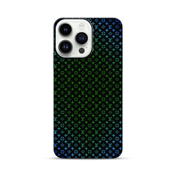 Luxury Pattern Gradient Design iPhone 14 Pro Max Impact Case