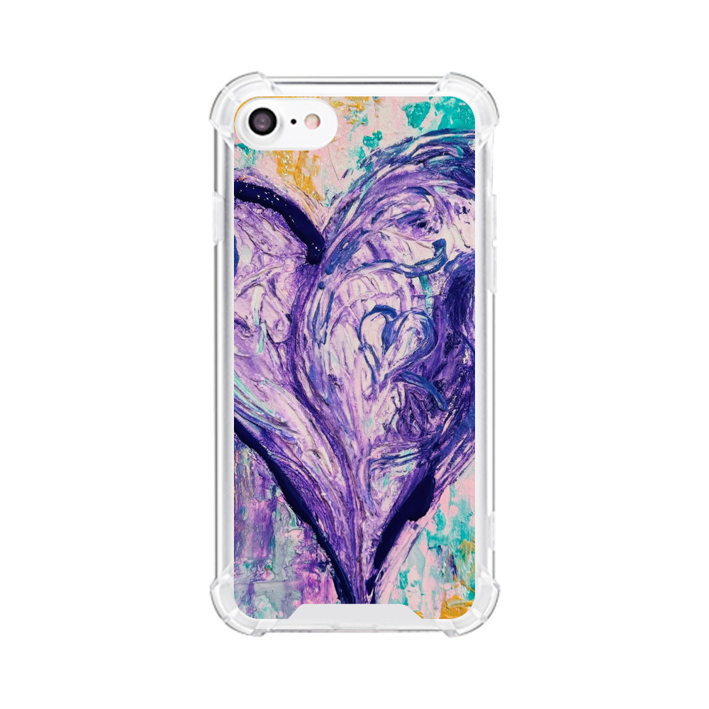heart artwork iPhone 7/8/SE (2020) Case