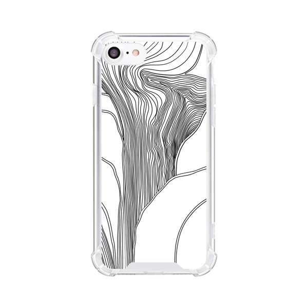 Abstract Line Art Design iPhone 7/8/SE (2020) Case