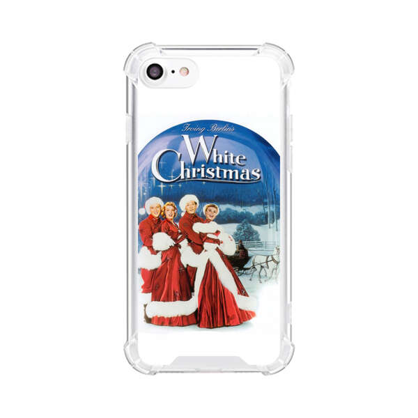 Classic White Christmas Scene iPhone 7/8/SE (2020) Case