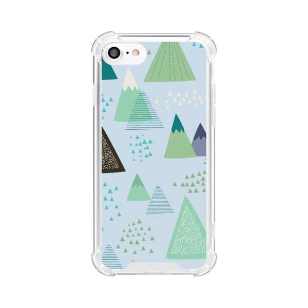 Colorful Abstract Mountain Pattern iPhone 7/8/SE (2020) Case