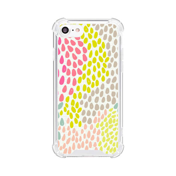 Colorful Abstract Teardrop Pattern iPhone 7/8/SE (2020) Case