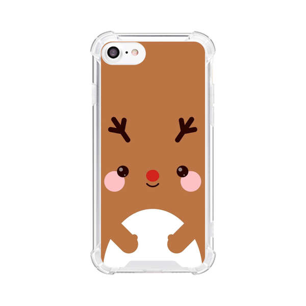 Cute Minimalist Reindeer Cartoon iPhone 7/8/SE (2020) Case