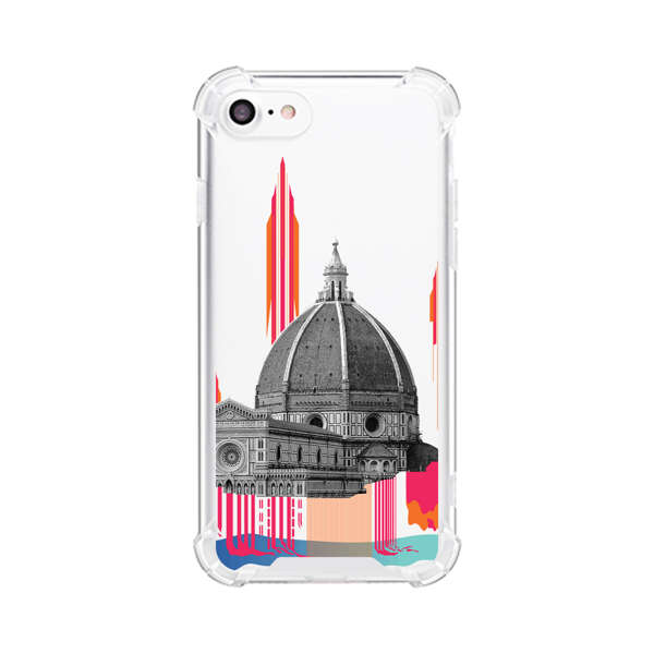 Florence Cathedral Dome Artistic Illustration iPhone 7/8/SE (2020) Case