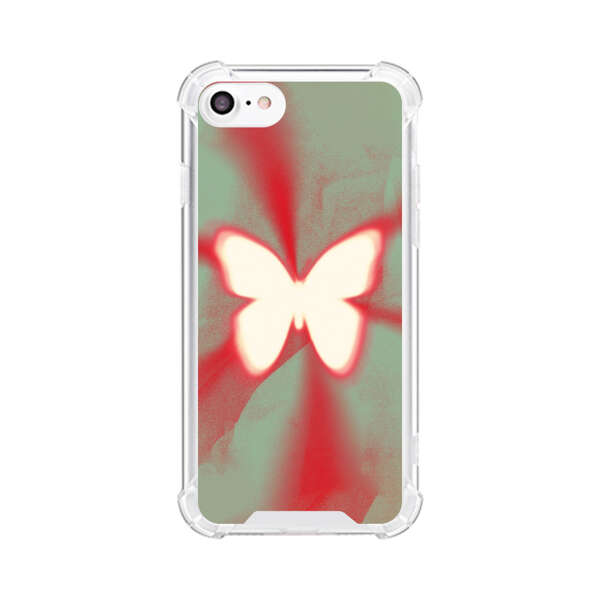 Glowing White Butterfly Abstract Radiant Design iPhone 7/8/SE (2020) Case