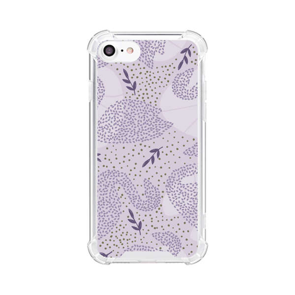 Lavender Swan Pattern iPhone 7/8/SE (2020) Case