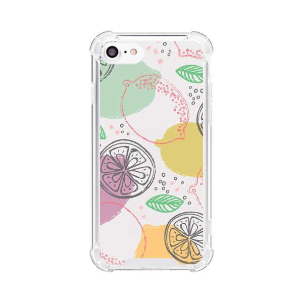 Lemon Colorful Abstract Pattern iPhone 7/8/SE (2020) Case