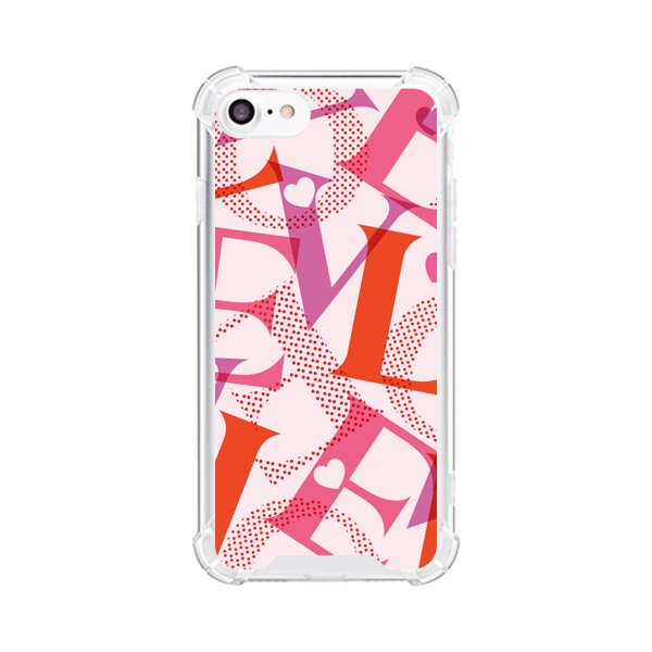 Love Colorful Letters Pattern iPhone 7/8/SE (2020) Case