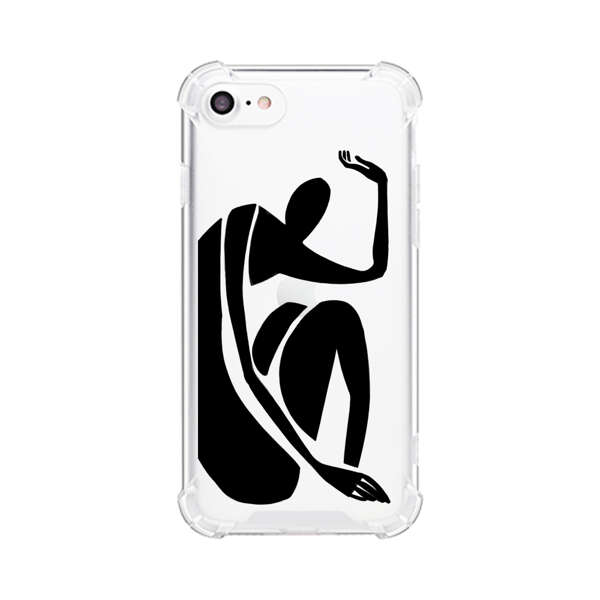 Minimalist Abstract Human Figure iPhone 7/8/SE (2020) Case