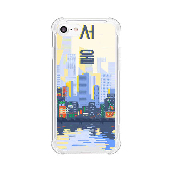Modern City Skyline Reflection iPhone 7/8/SE (2020) Case
