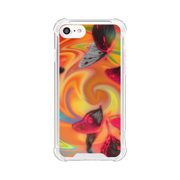 Psychedelic Butterflies Swirl iPhone 7/8/SE (2020) Case