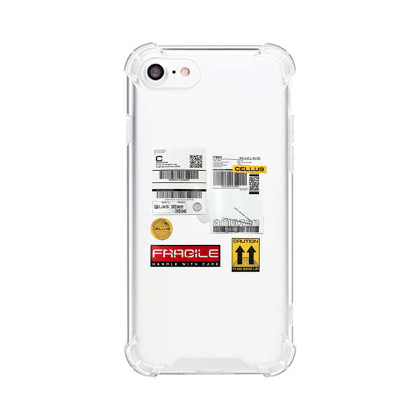 Shipping Labels and Fragile Handling Stickers iPhone 7/8/SE (2020) Case