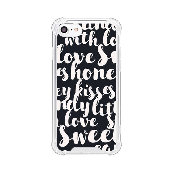 Sweet Honey Kisses Love Sugar Candy Pattern iPhone 7/8/SE (2020) Case