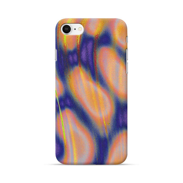 Abstract Vibrant Swirl Art iPhone 7/8/SE (2020) Hard Case