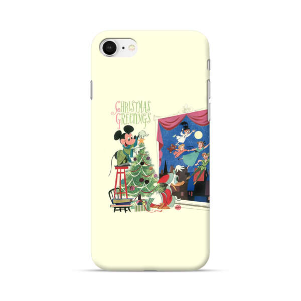 Christmas Disney Mickey Mouse and Peter Pan iPhone 7/8/SE (2020) Hard Case