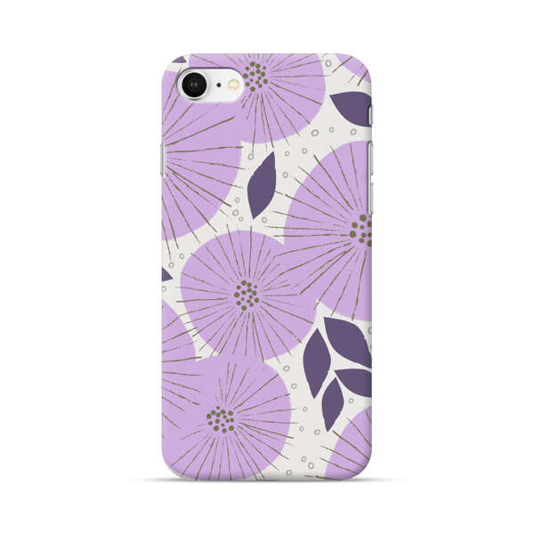 Lavender Flower Pattern iPhone 7/8/SE (2020) Hard Case