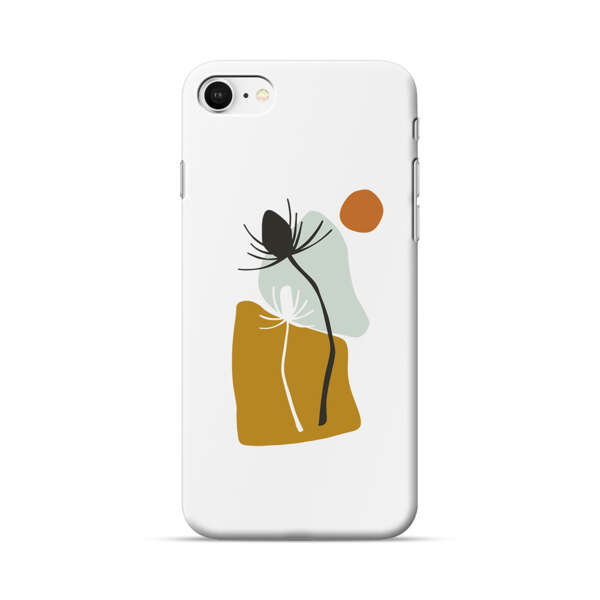 Minimalist Abstract Nature Design iPhone 7/8/SE (2020) Hard Case