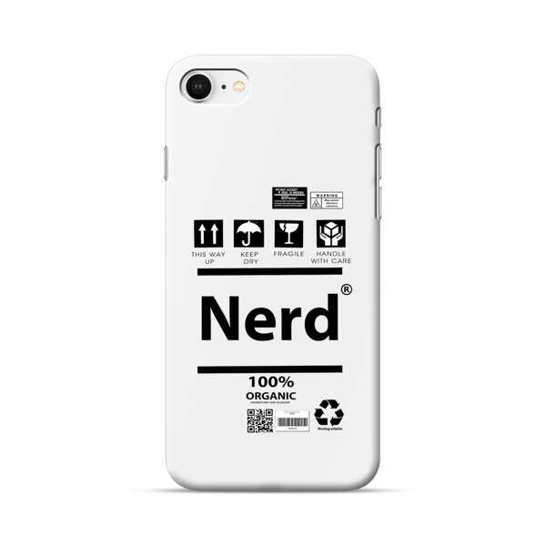 Minimalist Nerd Shipping Icons Design iPhone 7/8/SE (2020) Hard Case