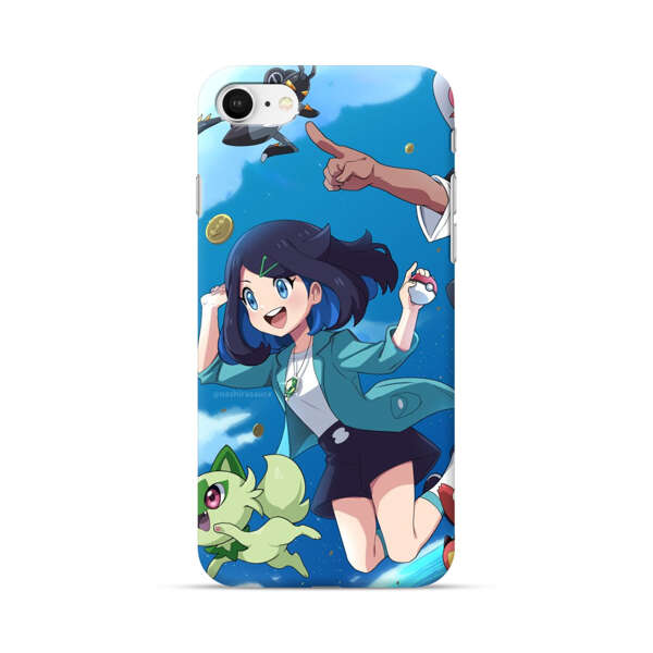 Vibrant Cartoon Characters Adventure iPhone 7/8/SE (2020) Hard Case