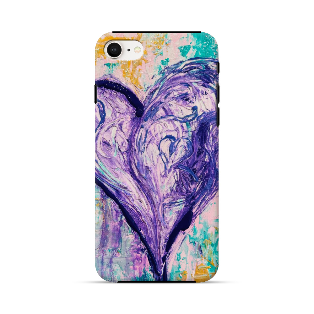 heart artwork iPhone 7/8/SE (2020) Impact Case