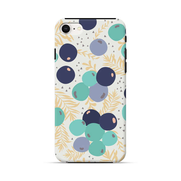 Abstract Berries Pattern iPhone 7/8/SE (2020) Impact Case