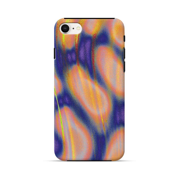 Abstract Vibrant Swirl Art iPhone 7/8/SE (2020) Impact Case