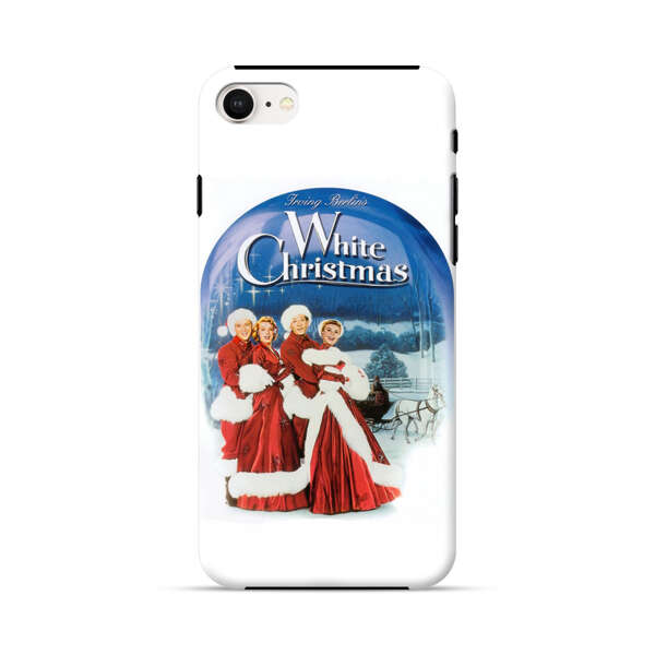 Classic White Christmas Scene iPhone 7/8/SE (2020) Impact Case