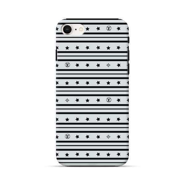 Elegant Stars Geometric Pattern iPhone 7/8/SE (2020) Impact Case