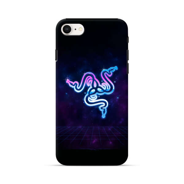 Glowing Neon Triple Snake iPhone 7/8/SE (2020) Impact Case