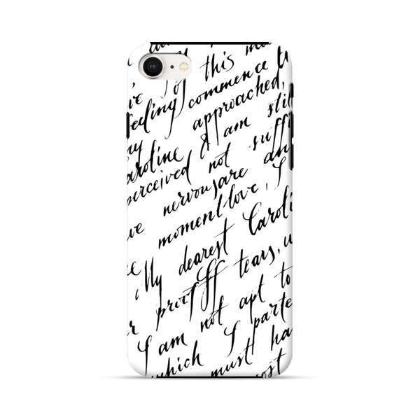 Handwritten Calligraphy iPhone 7/8/SE (2020) Impact Case